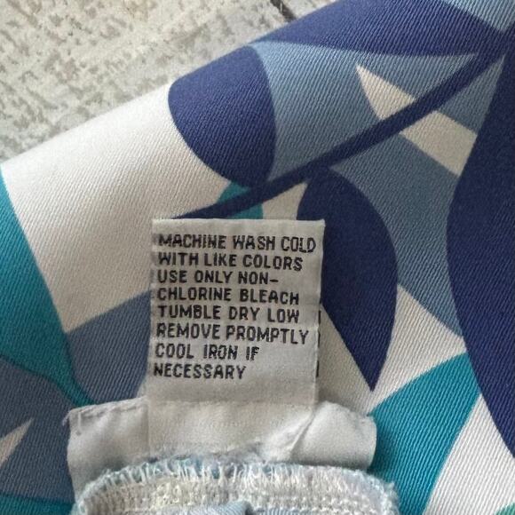 Alfred Dunner Tropical Print Cropped Pants Size 16 - Picture 8 of 10